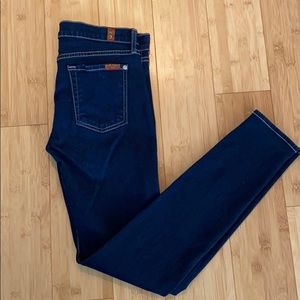 Seven for all mankind skinny jean - size 28